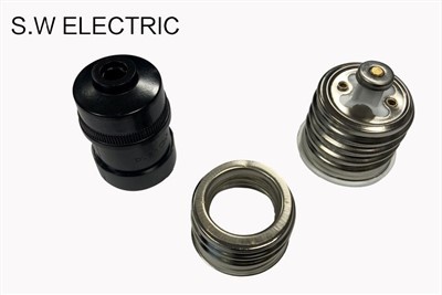 Lampu turētāju daļas